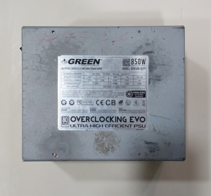 پاور کامپیوتر 850 وات تمام ماژولار گرین مدل GP850B-OCPT