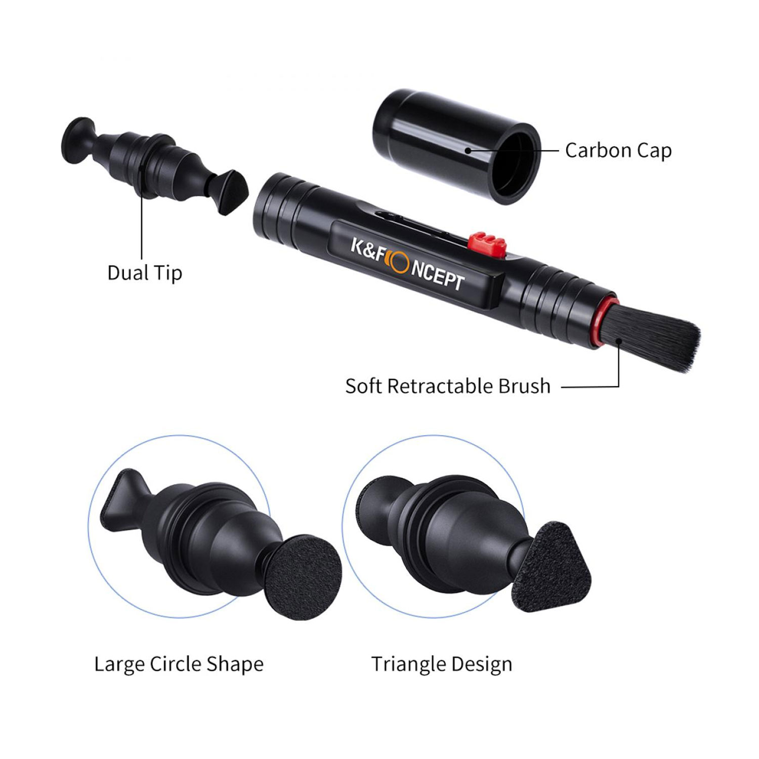 کیت تمیز کننده لنز و دوربین کی اند اف K&F Cleaning Kit - تصویر 2