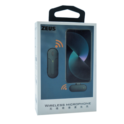 میکروفون بی‌سیم یقه‌ای دوکاربره Zeus k83