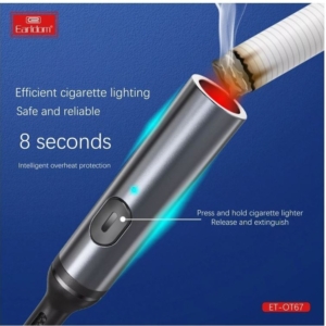 فندک الکترونیکی ارلدام مدل OT67 با درگاه USB-C