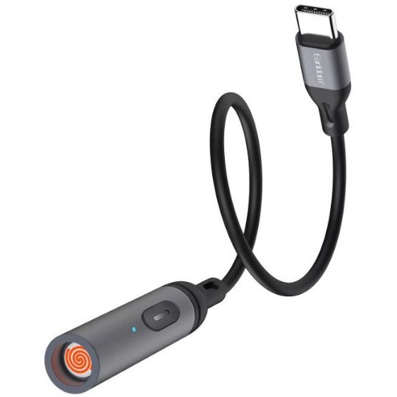 فندک الکترونیکی ارلدام مدل OT67 با درگاه USB-C - تصویر 4